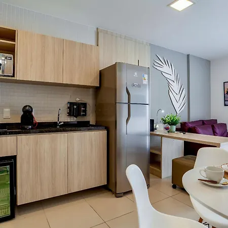 Linda Suite Com Cozinha Compacta Em Regiao Central Salvador Exterior photo