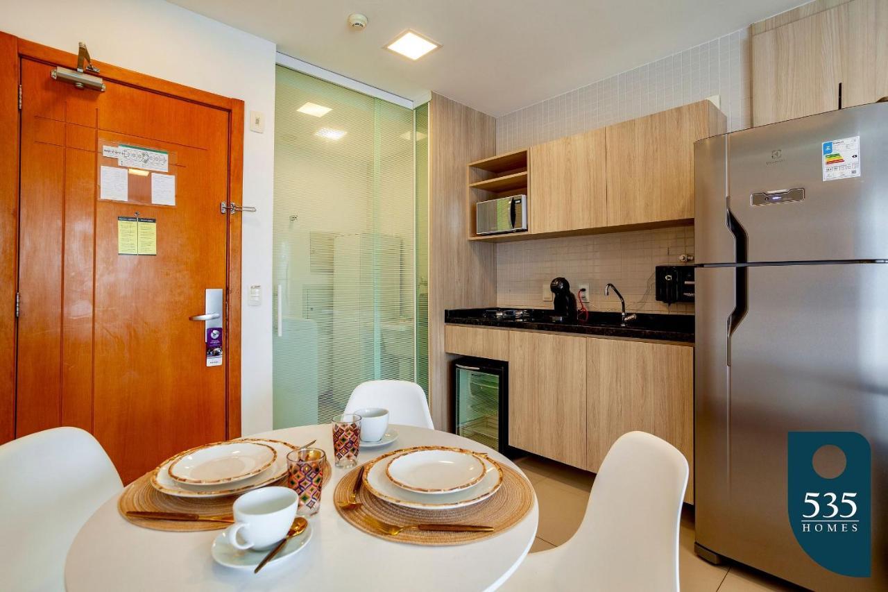 Apartment Linda Com Cozinha Compacta Em Regiao Salvador